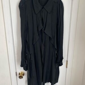 Vanessa Bruno Black Long Sleeve Coat